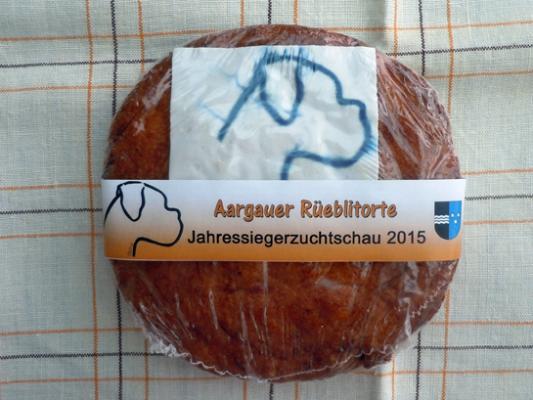 Tarte à la carotte d'Aargau